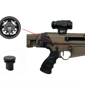 Engraved Oversized Magazine Button – Coast Guard