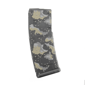 Engraved Magpul MOE PMAG 30 Round AR-15 Magazine – CAMO (CHOCOLATE CHIP)
