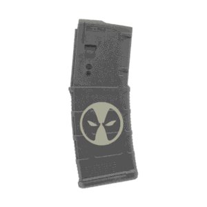 Engraved Magpul MOE PMAG 30 Round AR-15 Magazine – DEADPOOL