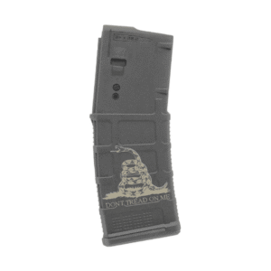 Engraved Magpul MOE PMAG 30 Round AR-15 Magazine – DONT TREAD ON ME