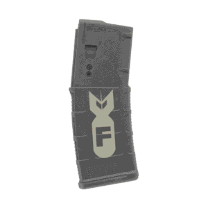 Engraved Magpul MOE PMAG 30 Round AR-15 Magazine – F-BOMB