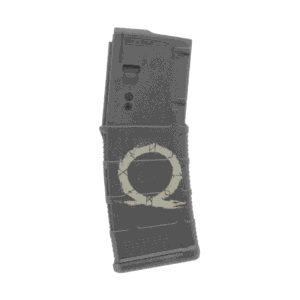 Engraved Magpul MOE PMAG 30 Round AR-15 Magazine – GOD OF WAR