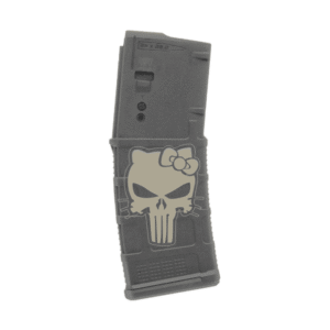 Engraved Magpul MOE PMAG 30 Round AR-15 Magazine – PUNISHER HELLO KITTY