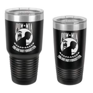 POW-MIA Engraved Drinkware