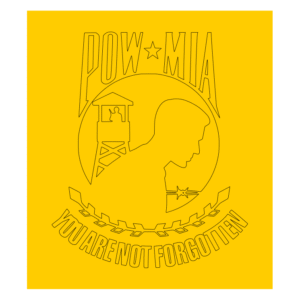 POW/MIA Single Image Cerakote Stencil
