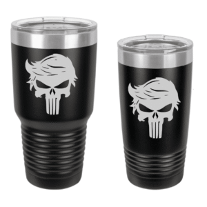 Punisher (Trump) Engraved Drinkware