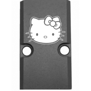 Engraved Optic Plate (RMR/RMSC) – Hello Kitty