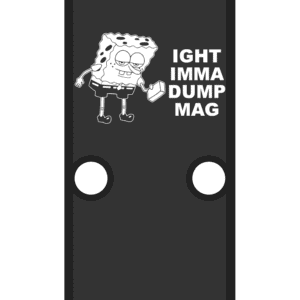 Engraved Optic Plate (RMR/RMSC) – Spongebob Meme