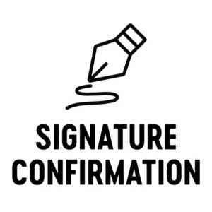 Shipping – Adult Signature Confirmation