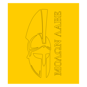 Spartan (Molon Labe) Single Image Cerakote Stencil