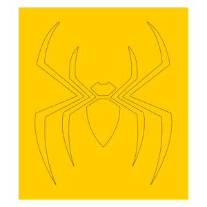 Spider Man Single Image Cerakote Stencil