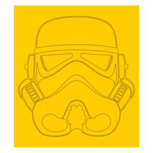 Stormtrooper Single Image Cerakote Stencil