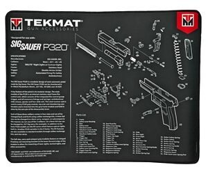 TekMat, Sig P320 Ultra Premium Gun Cleaning Mat, 11×17