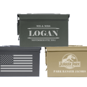 Custom Engraved .50 Cal Ammo Can