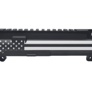 Engraved Stripped AR-15 Upper Receiver – American Flag