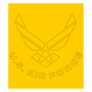US Air Force Single Image Cerakote Stencil