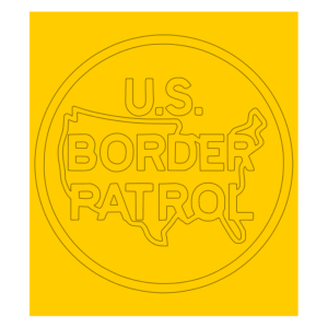US Border Patrol Single Image Cerakote Stencil
