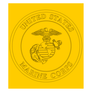 US Marine Corps Single Image Cerakote Stencil