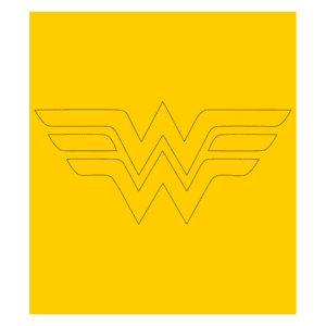 Wonder Woman Single Image Cerakote Stencil