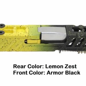 “Bumble Bee” Fade Cerakote Pattern MKII Glock Slide (Buyer’s Choice Of Colors & Slide Model)