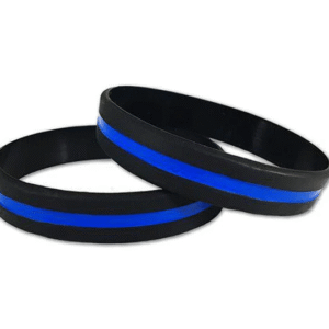Back The Blue Thin Blue Line Bracelet
