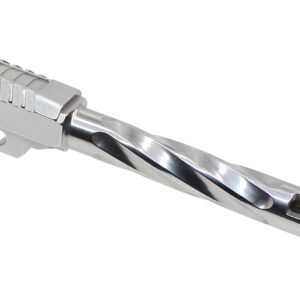 Stainless Fluted & Notch Ported Optimus Barrel For Sig P320 Full-Size