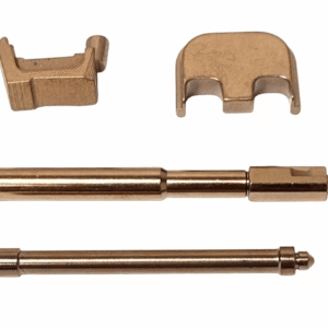 Rose Gold Coated Upper Parts Set For Standard Glock 9mm Models