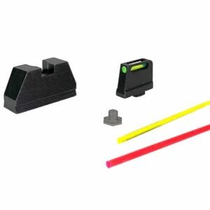 Suppressor Height Fiber Optic Sights for Glock 42/43