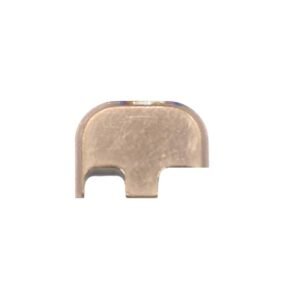Rose Gold Coated Coated Slide Plate For Glock G43