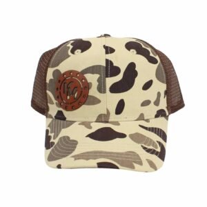 KM Tactical natural Camo Patched Snapback Hat