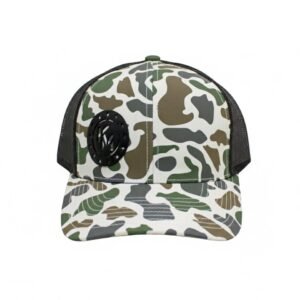 KM Tactical Timberline Camo Patched Snapback Hat