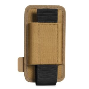 Savior Equipment Single AR-10/.308 Mag Holder – 1/2 Slot – Hook Backing – TAN