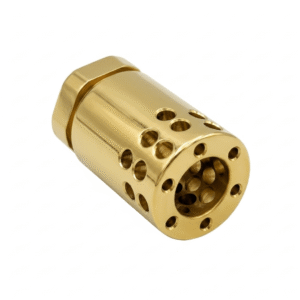 Titanium Nitride (TiN) Ultra Compact Slip Over Shroud/Compensator (Multiple Thread Counts)