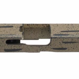 FDE & Black Cel-Shade Cerakote Glock 17 Standard One-Off Slide