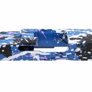 NRA Blue Splatter Cerakote G19 RMR One-Off Slide