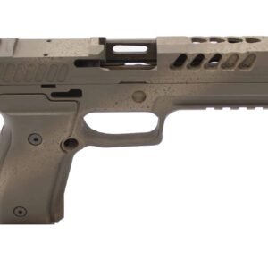 Desert Spray Camo Cerakoted KMT SIG P320 Full Size ALG Module & Slide Combo – ONE OFF