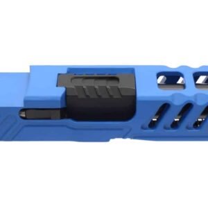 Assembled NRA Blue Cerakoted G17 RMR MKII ONE-OFF Glock Slide w/ Nitride Optimus Barrel (Copy)