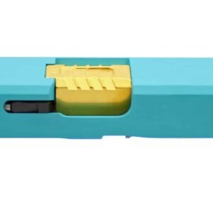 Assembled Aztec Teal Cerakote G17 Standard One-Off Slide w/ TiN Optimus Barrel