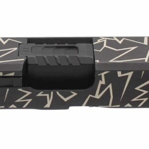 Assembled Lightning Engraved G17 Standard Slide w/ Nitride Optimus Barrel