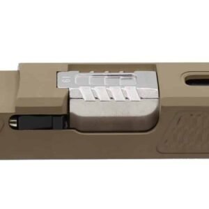 Assembled Coyote Tan Cerakote G19 RMR Bullnose One-Off Slide w/ Stainless Optimus Barrel