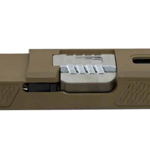 Assembled Coyote Tan Cerakote G19 RMR Bullnose One-Off Slide w/ Stainless Optimus Barrel