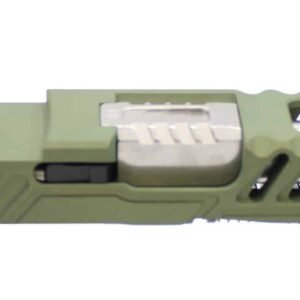 Assembled Crocodile Cerakote G19 RMR MKII One-Off Slide w/ Stainless Optimus Ported Barrel