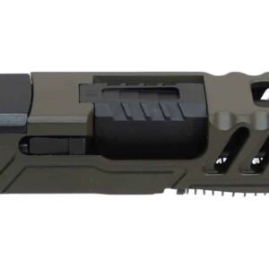 Assembled OD Green Cerakote G19 RMR MKII One-Off Slide w/ Nitride Optimus Barrel