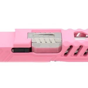 Assembled Pink Cerakote G19 RMR MKII One-Off Slide w/ Stainless Optimus Ported Barrel