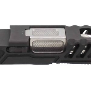 Assembled G19 RMR MKII One-Off Slide w/ Honeycomb Engraved Stainless Spiral Fluted Pocketed Barrel
