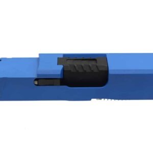 Assembled NRA Blue Cerakote G19 RMR One-Off Slide w/ Nitride Optimus Barrel