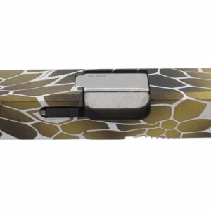 Assembled Kryptec White, Bronze & Black Cerakote G19 Standard Slide w/ Stainless Barrel