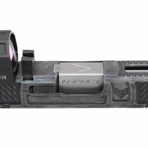Assembled Grey Battlewear Cerakote G19 SwampFox One-Off Slide w/ Gideon Optic Alpha Sight