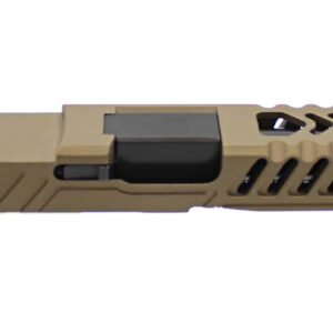Assembled Burnt Bronze Cerakote G21 MKII One-Off Slide w/ Nitride Barrel