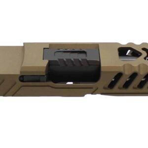 Assembled Burnt Bronze Cerakote G21 MKII One-Off Slide w/ Nitride Ported Optimus Barrel